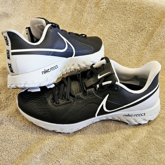 NWOT Nike React Infinity Pro Men's Black Platinum Golf Shoes Size 8.5 CT6620-004 - Picture 12 of 12